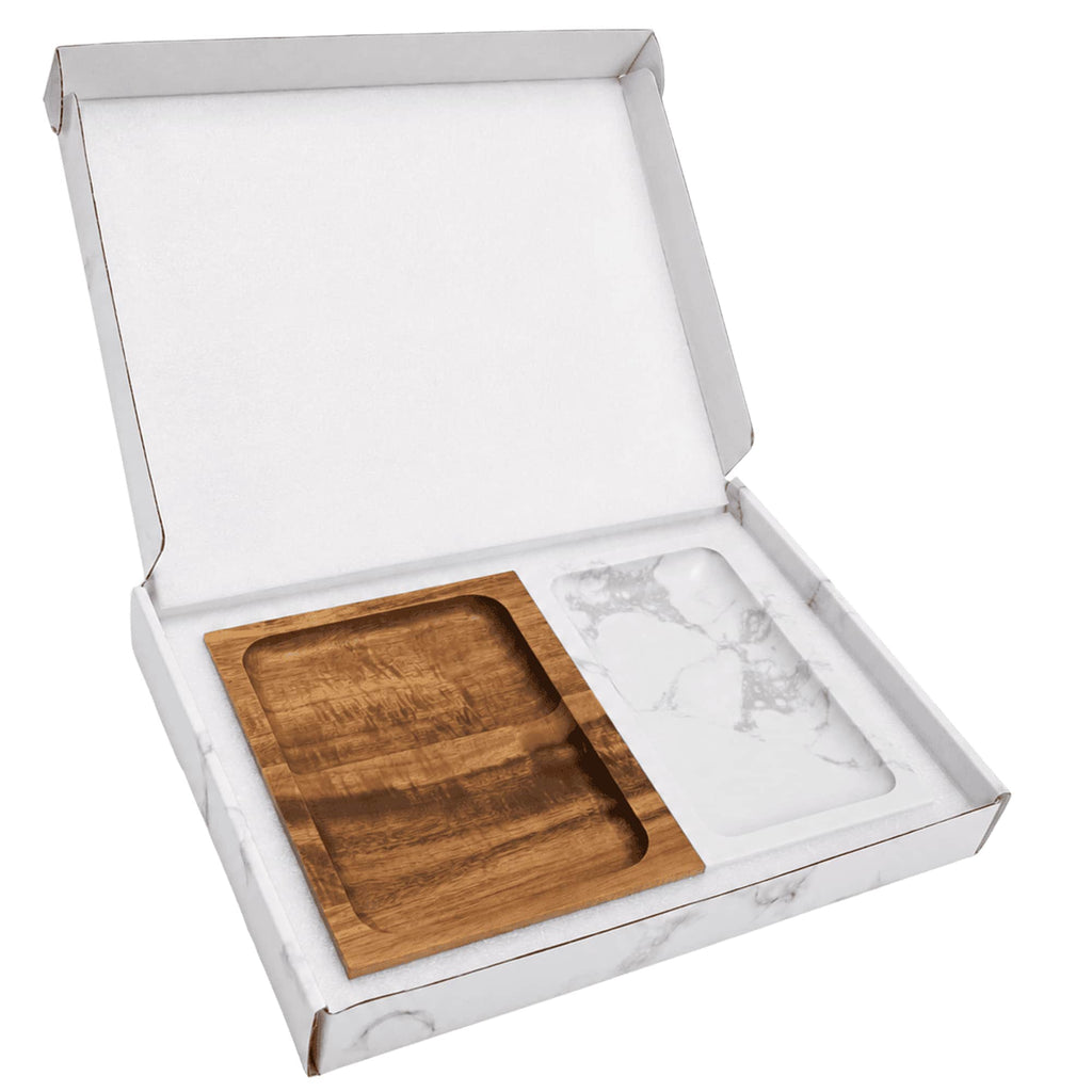 Marble and Wood Valet Tray image 5