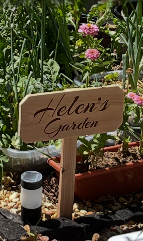 Cedar Garden Sign image 3