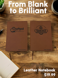 Personalized Leather Notebook image 0