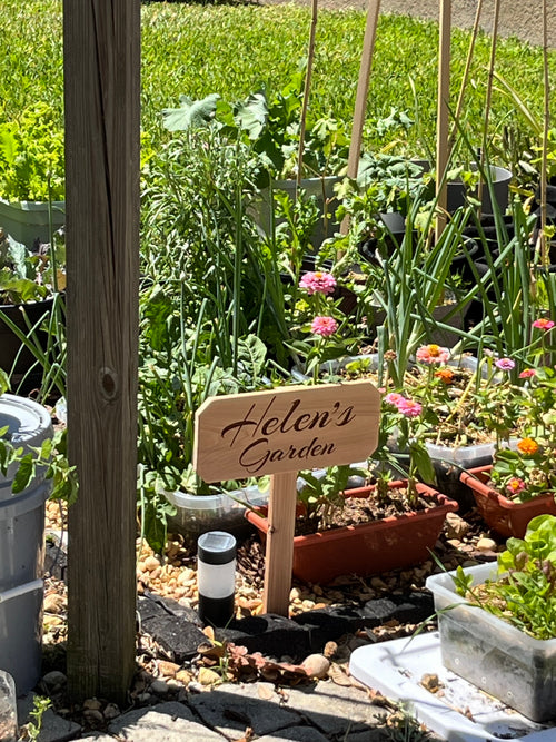 Cedar Garden Sign image 2